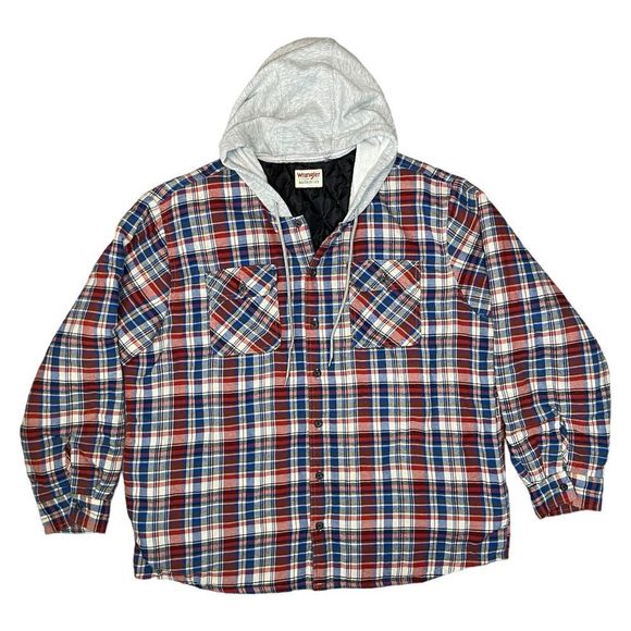 Wrangler Authentics Plaid Shirt - Picture 6 of 7